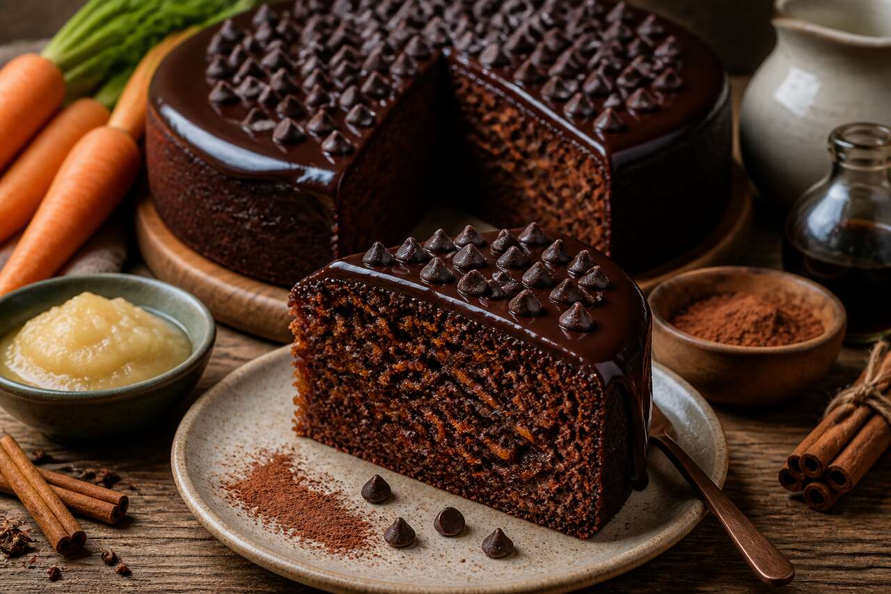 Gâteau chocolat-carottes : la recette inratable