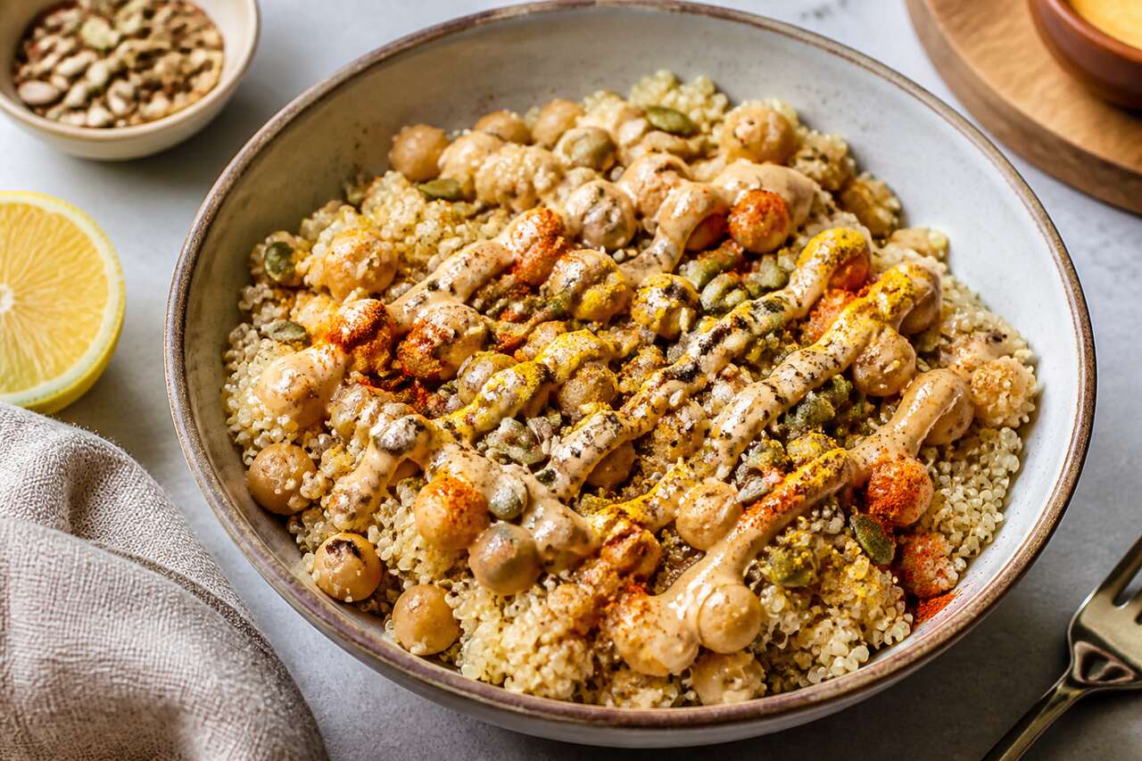 Recette du bol de quinoa énergisant