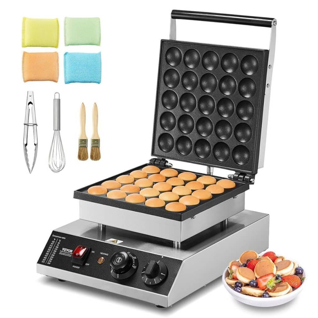 Test de l'appareil à pancake Vevor 1700 W : performance commerciale à domicile