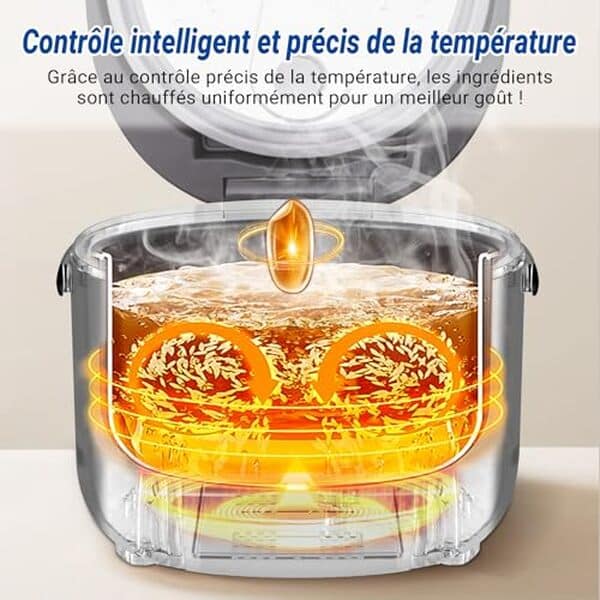 Découvrez notre test du cuiseur de riz AMZCHEF 4L multifonction. Performances, fonctionnalités et avis sur ce modèle puissant pour votre cuisine. 