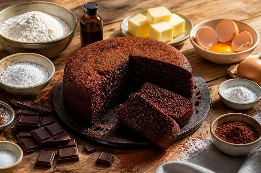 Recette de cake au chocolat ultra moelleux