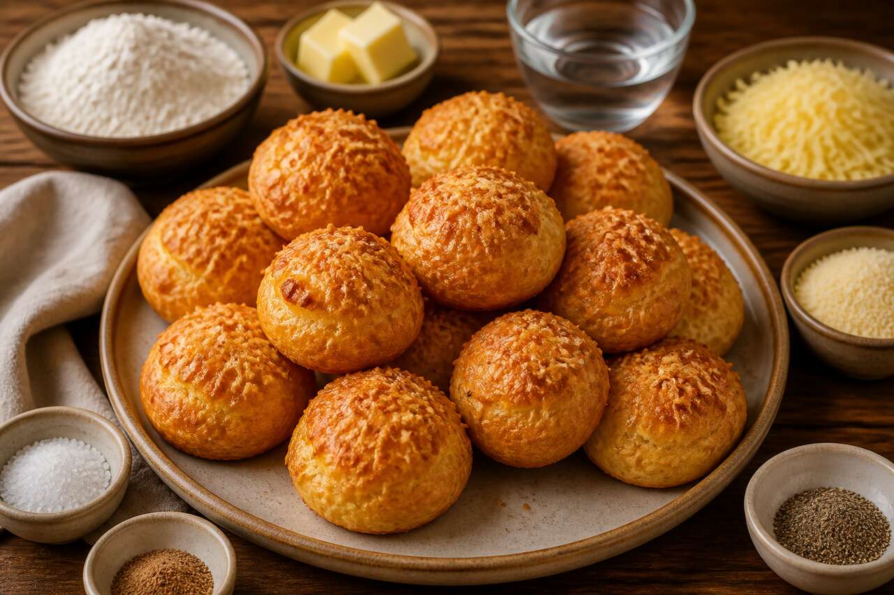Recette : gougères au Fromage au Thermomix