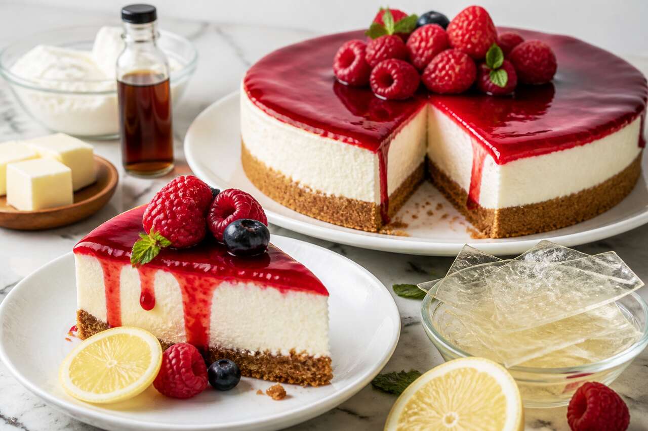 Cheesecake au mascarpone sans œuf : recette facile et savoureuse