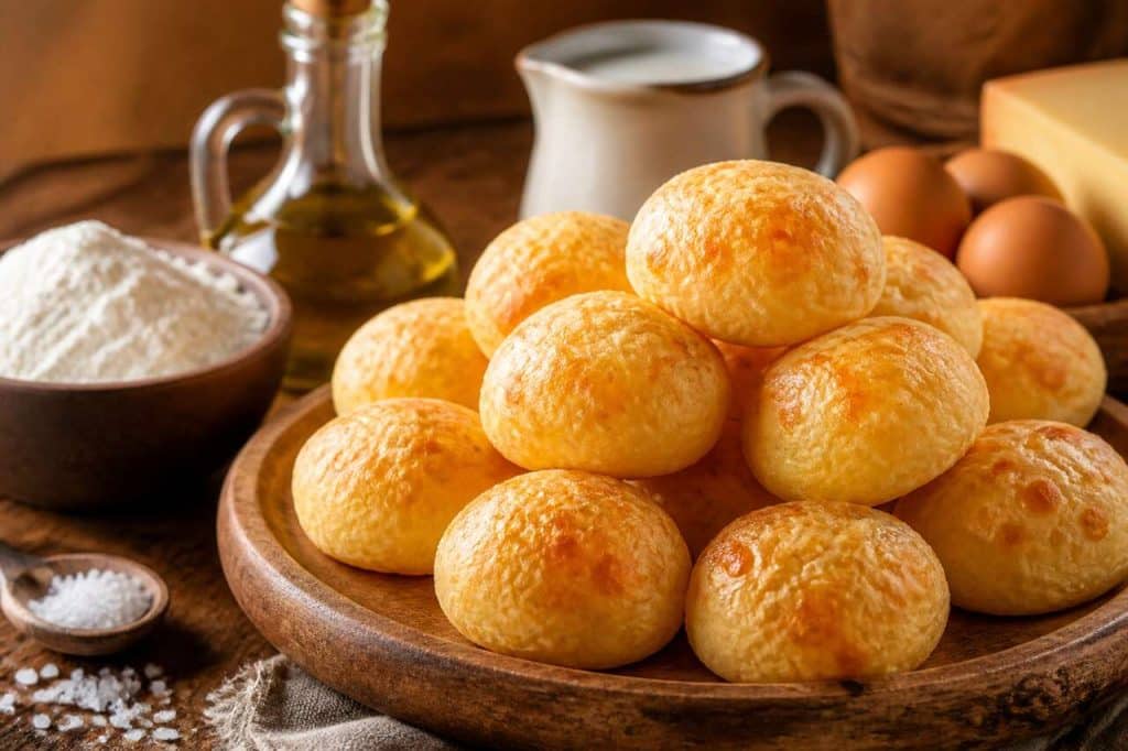 Recette de pão de queijo : la gougère brésilienne au fromage facile à faire