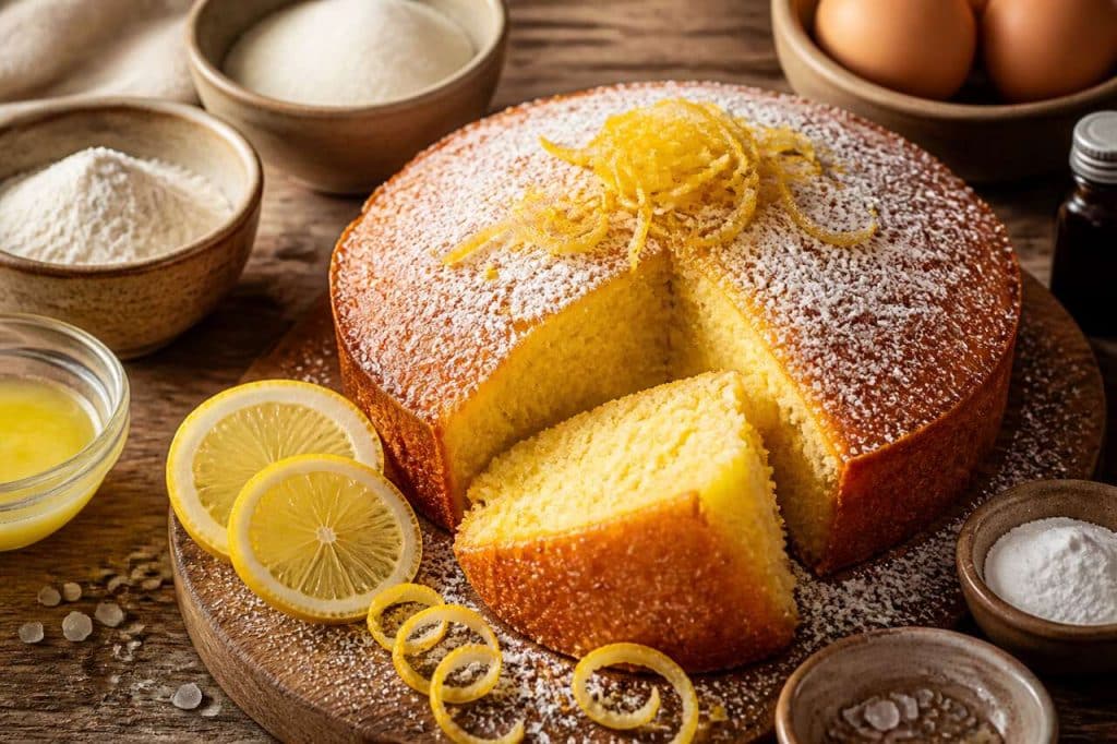 Recette facile pour un cake au citron moelleux