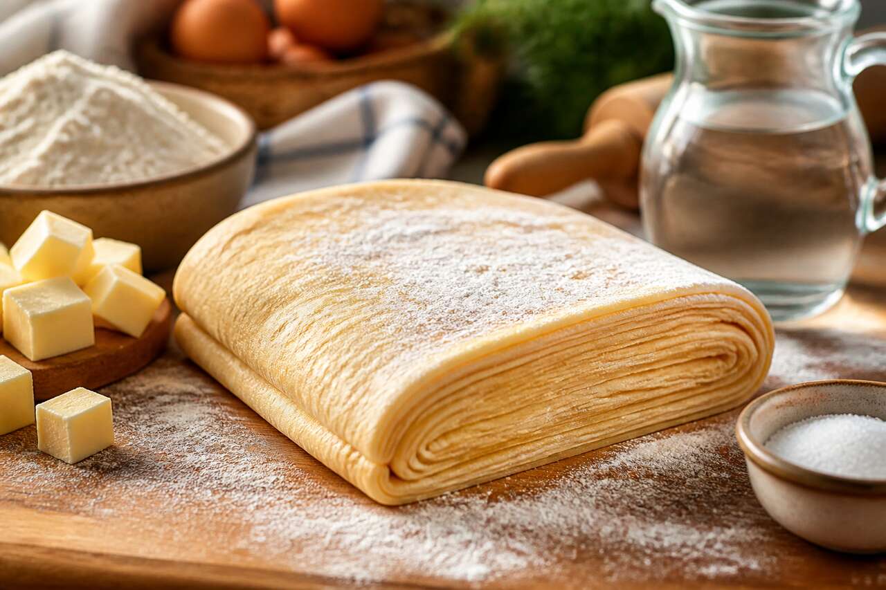 Pâte feuilletée rapide en 30 minutes : recette facile et délicieuse