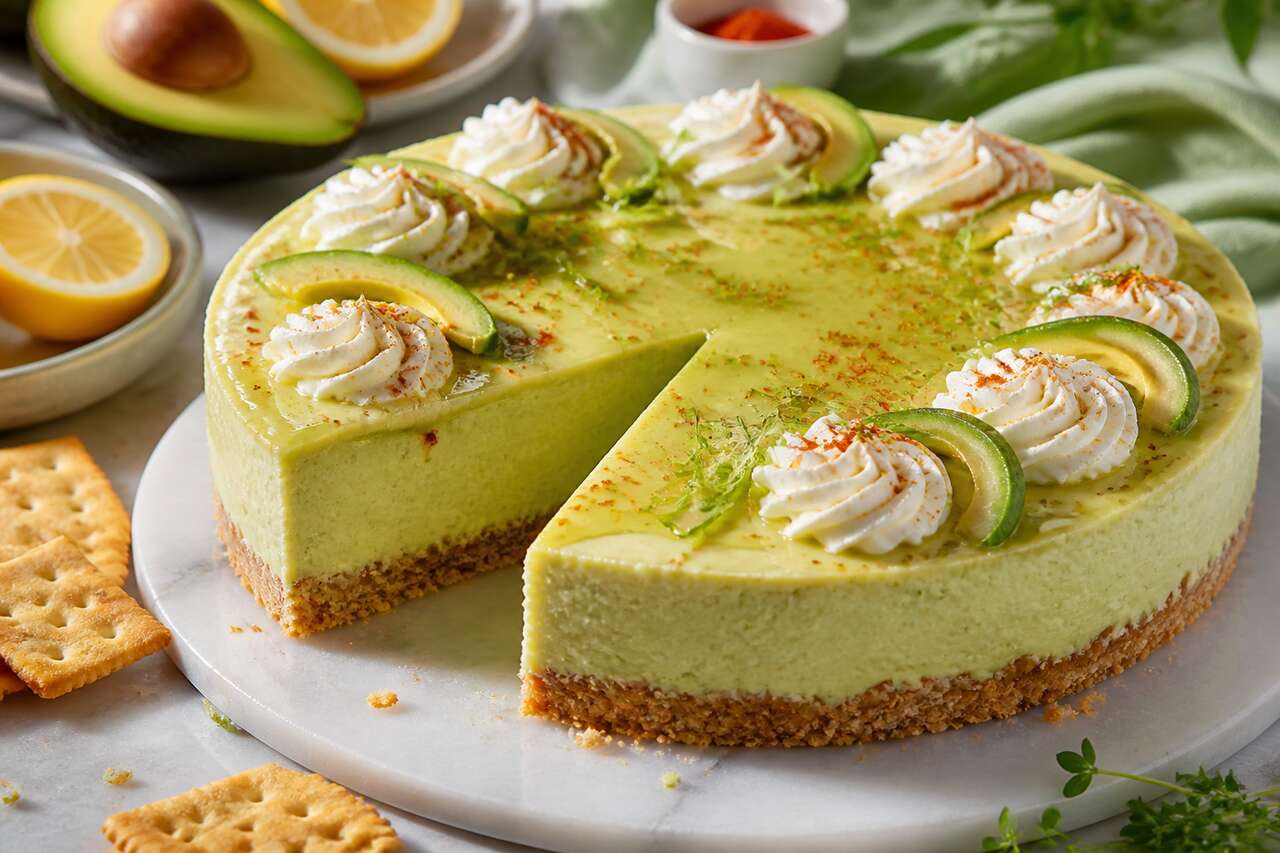 Cheesecake avocat et fromage frais : découvrez la recette originale