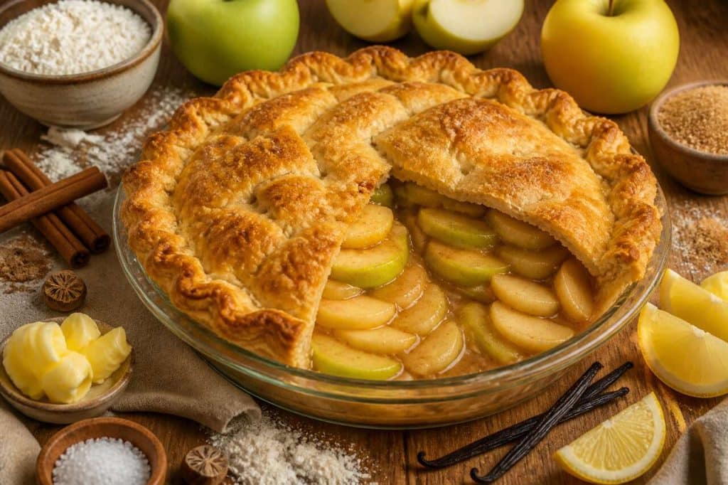 Recette de l'Apple Pie : tarte aux pommes facile et délicieuse