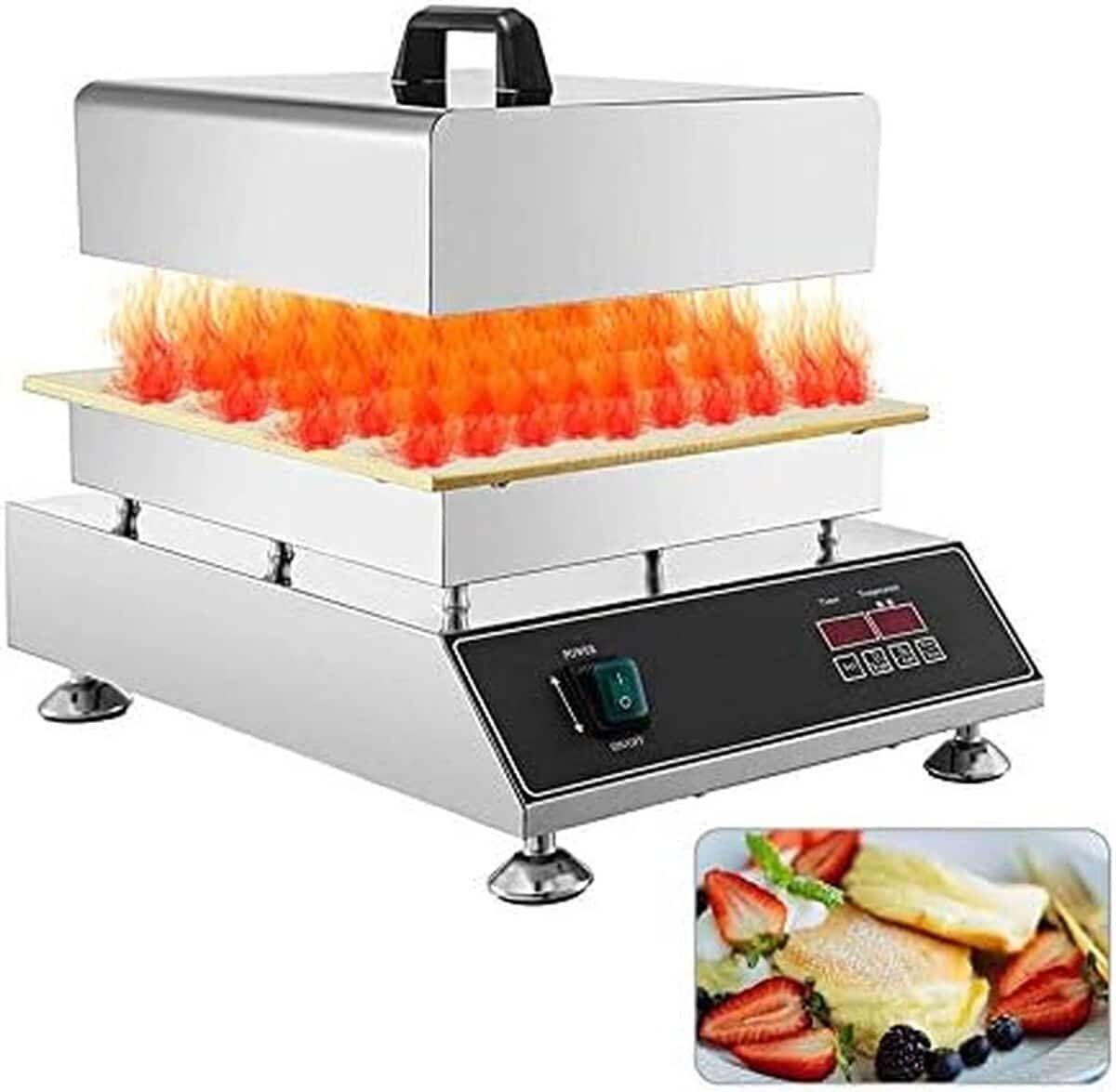 Test de la hzexun machine à gaufres 1500W