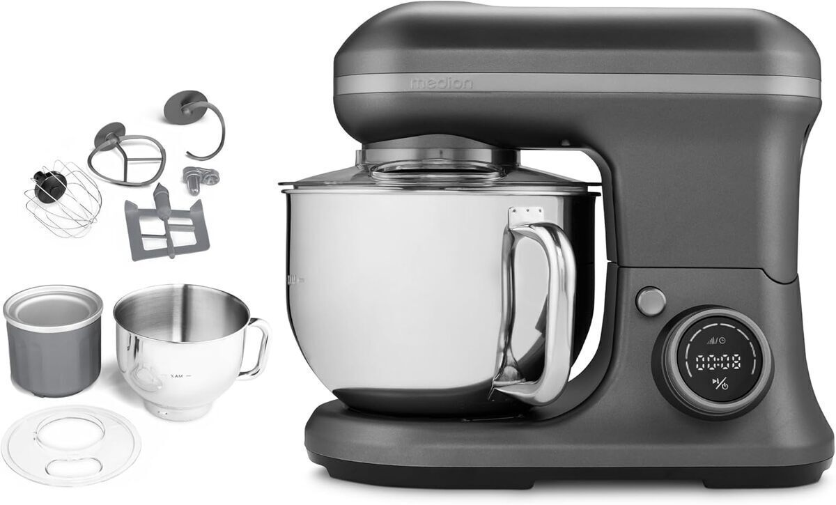 Test : medion MD18440, robot de cuisine polyvalent 1 200 W