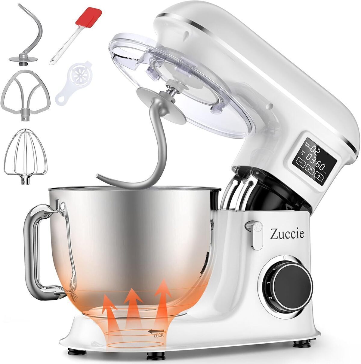 Test Zuccie robot pâtissier 1500W : puissance et polyvalence