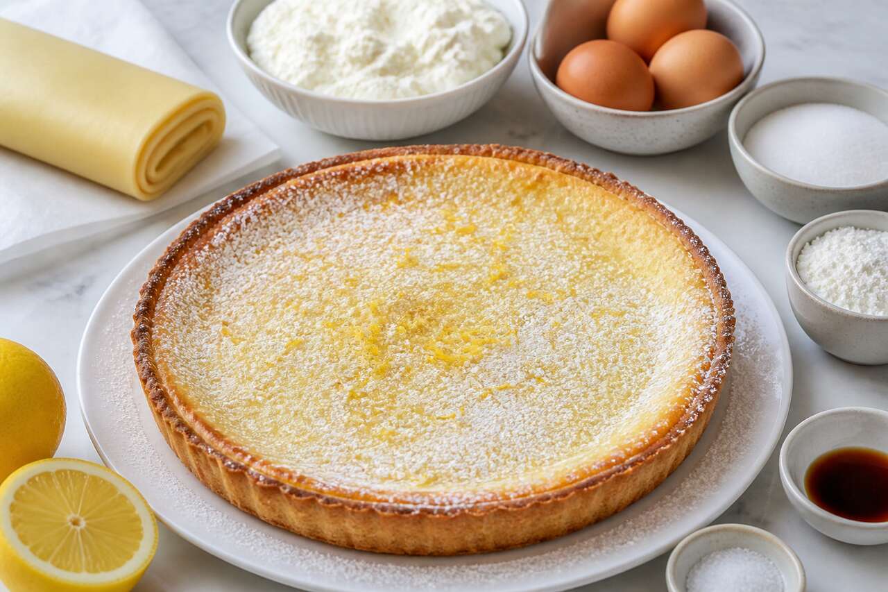 Tarte au fromage blanc : découvrez la recette savoureuse