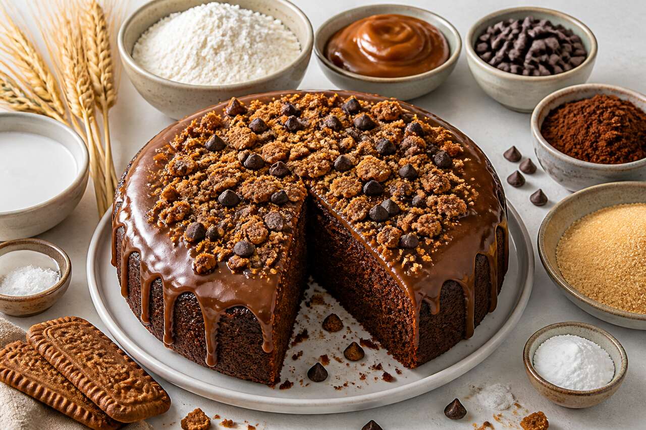 Recette de cake spéculoos chocolat : un délice gourmand
