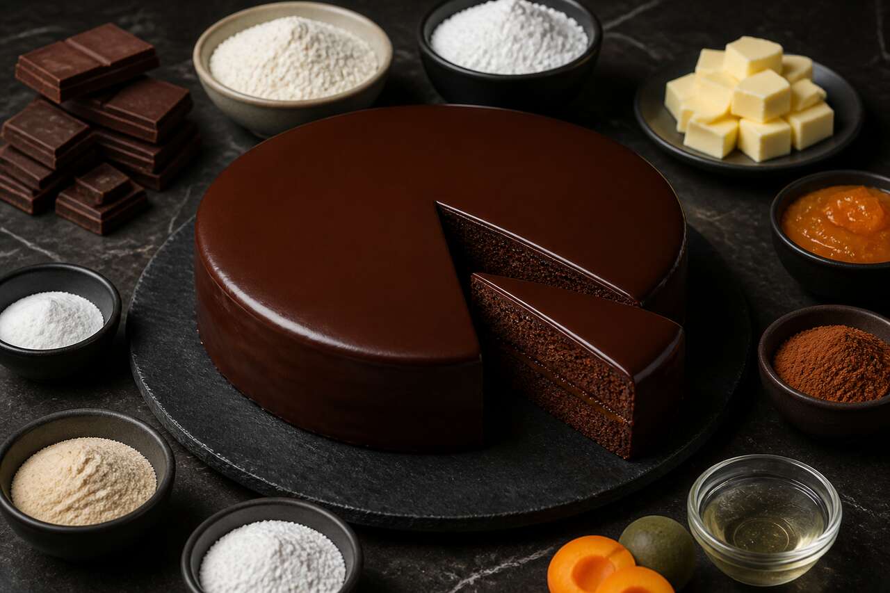 Recette traditionnelle de la Sachertorte autrichienne