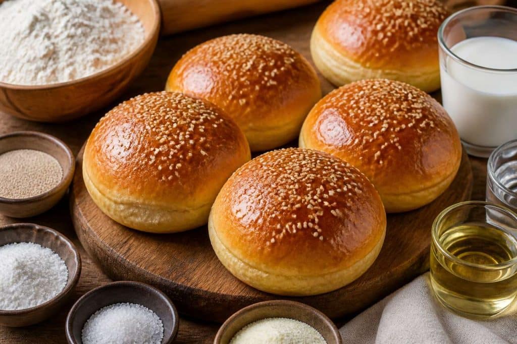 Recette de pain burger buns maison