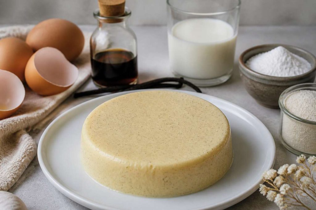 Flan vanille sans sucre et sans pâte : recette facile