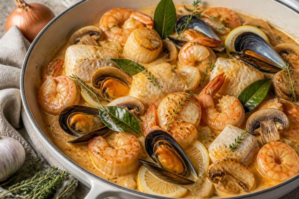 Recette délicieuse de blanquette de la mer