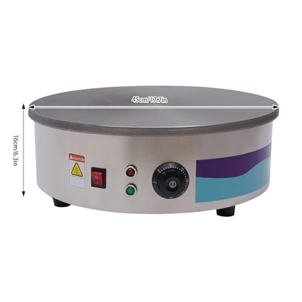 Découvrez notre test complet de la crêpière DJOAIUYF 45cm 2800W en inox : performances, avantages et inconvénients pour bien choisir votre appareil professionnel. 