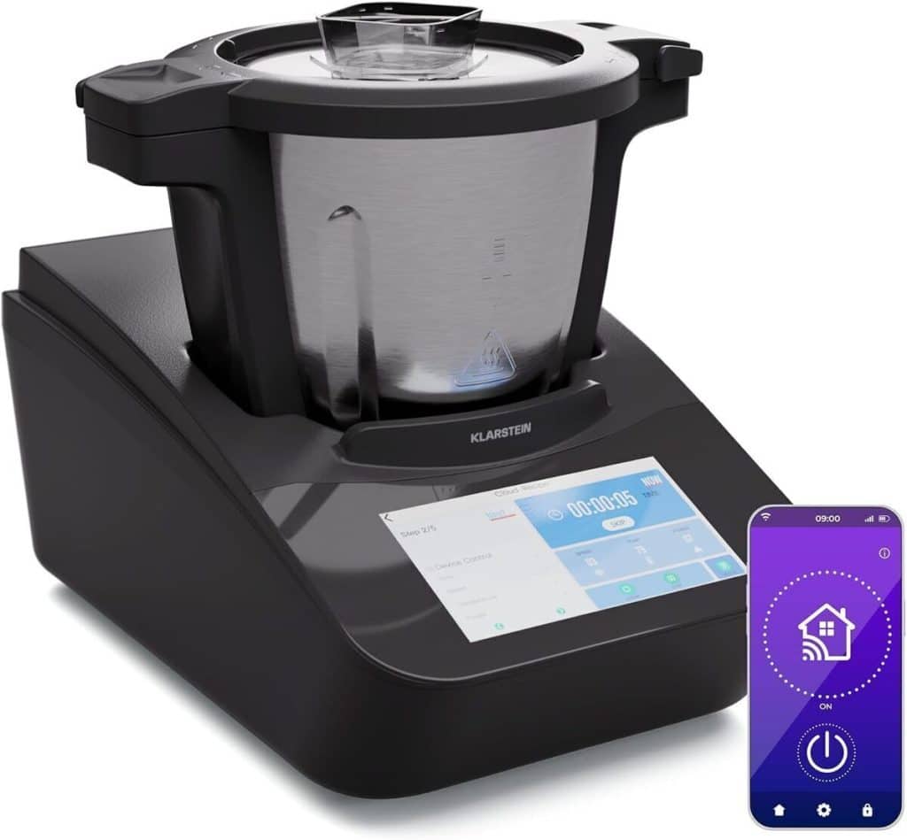 Test du robot cuisine Klarstein multifonctions 4 en 1, 1700W