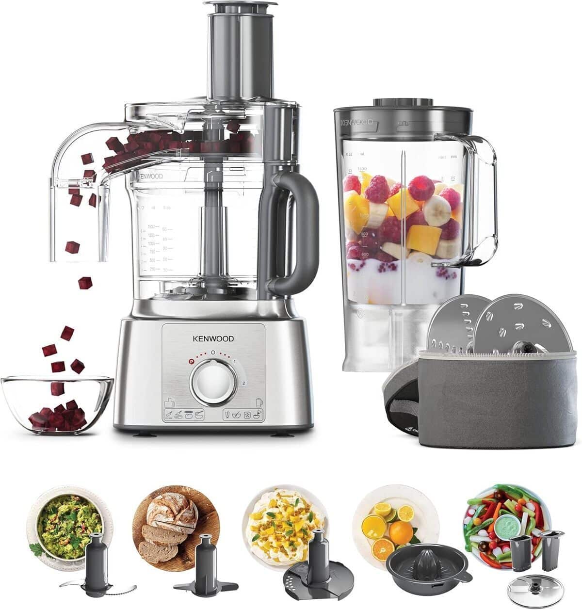 Test du robot Kenwood MultiPro Express FDP65.820SI : puissance et polyvalence