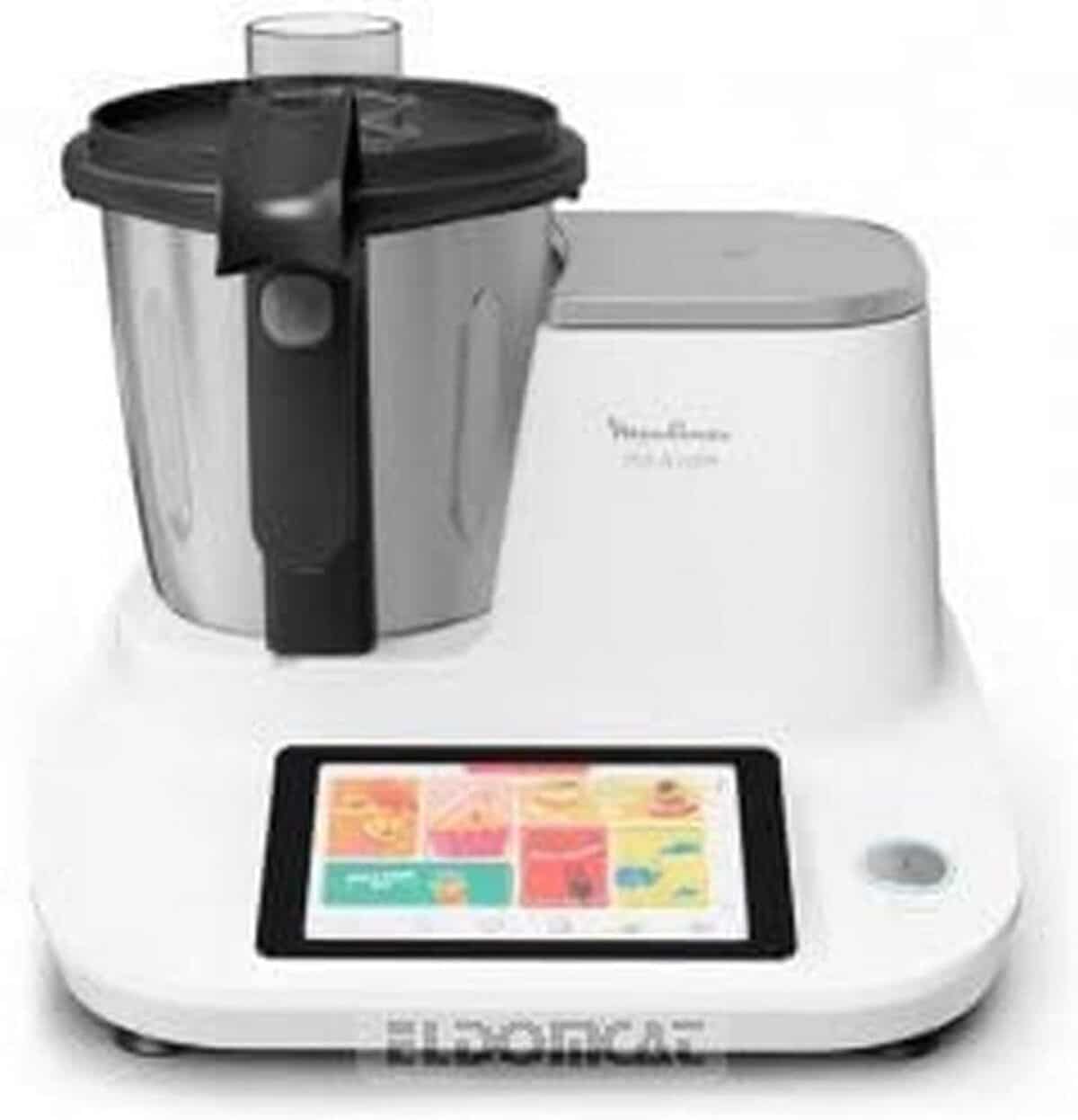 Test du robot Moulinex Click & Cook 1400 W : multifonction et écran tactile