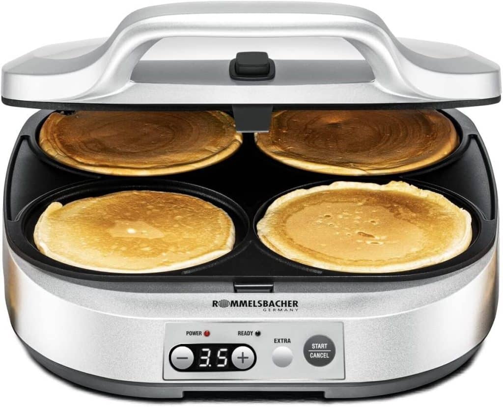 Test du Rommelsbacher PC 1800 : efficacité et puissance pour des pancakes parfaits