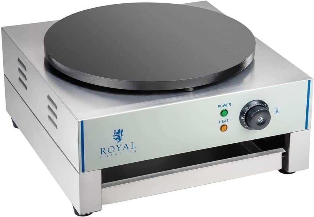 Test royal catering rcec-3000-e : crêpière électrique puissante et pratique