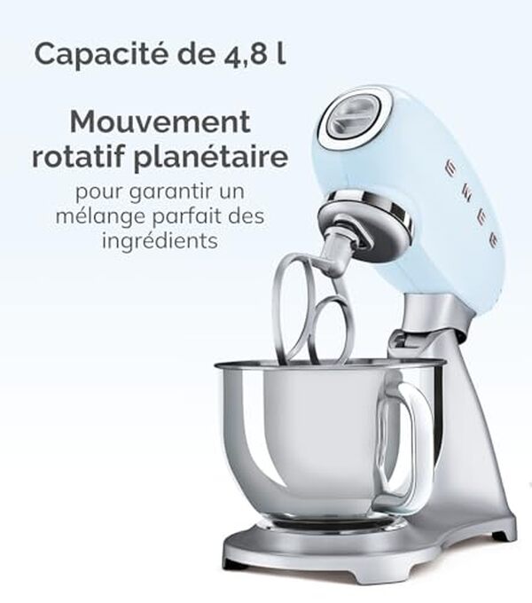 Découvrez notre test détaillé du robot pâtissier Smeg SMF02CREU : performances, design et caractéristiques pour bien choisir votre équipement de cuisine. 