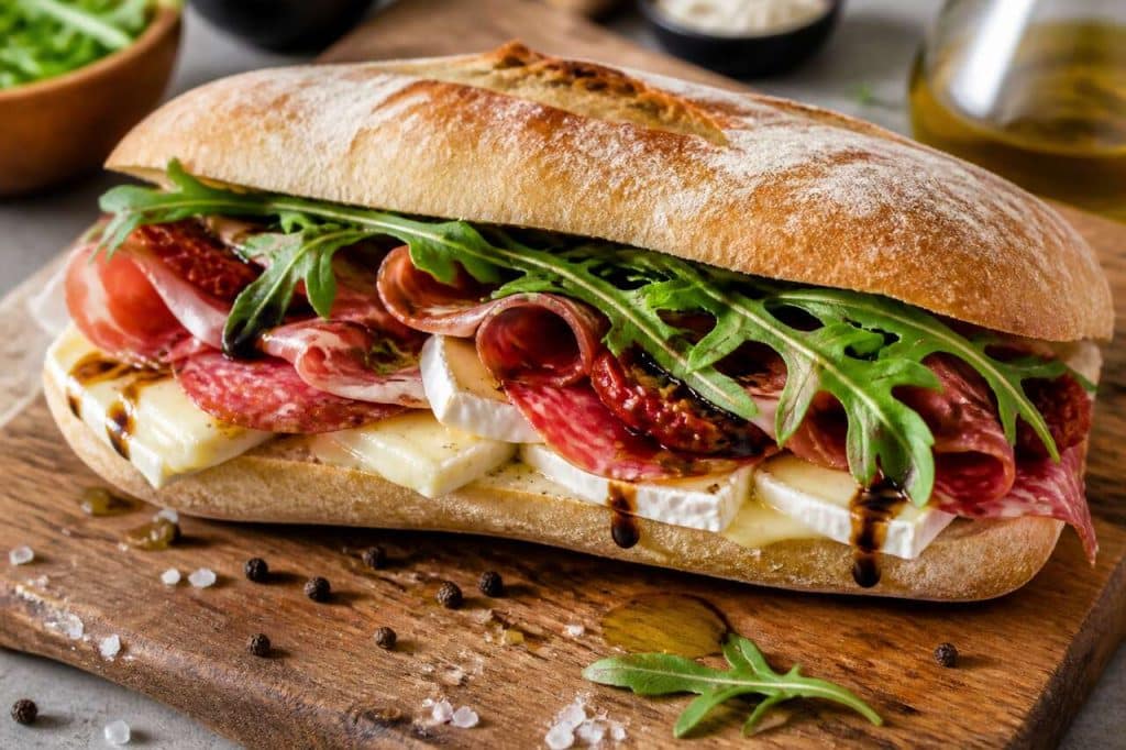 Sandwich italien au Brie : la recette incontournable