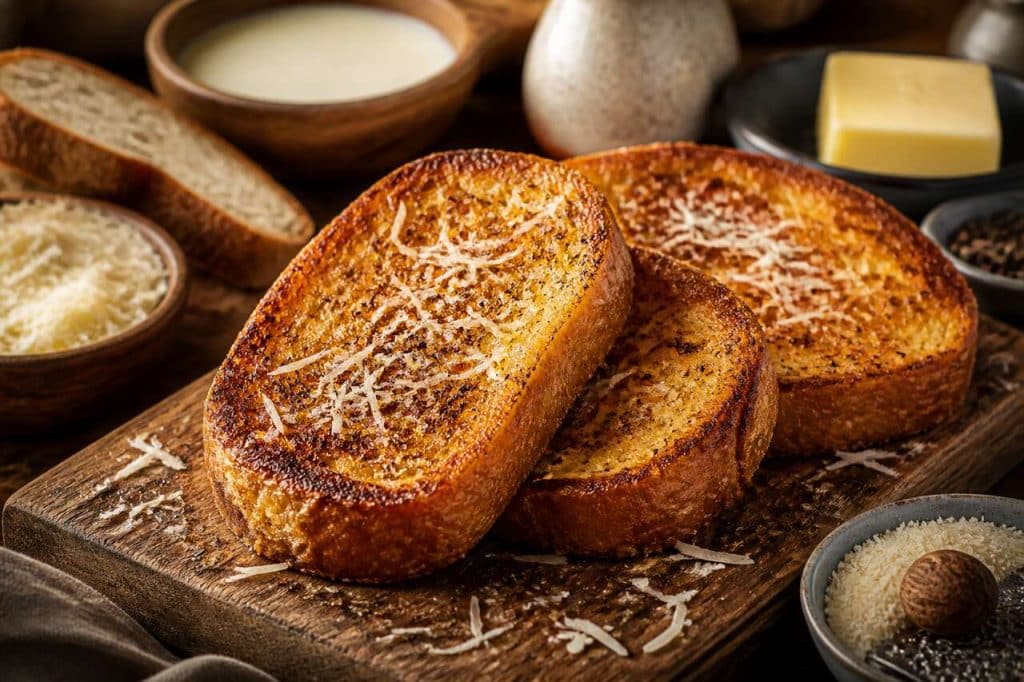 Pain perdu au parmesan : la recette gourmande