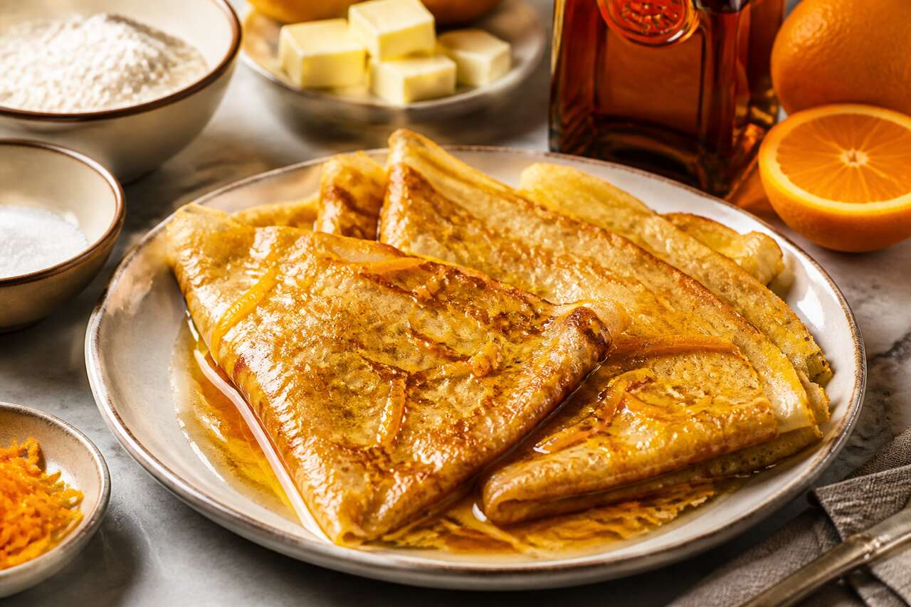Recette crêpes suzette : l'authentique goût de france