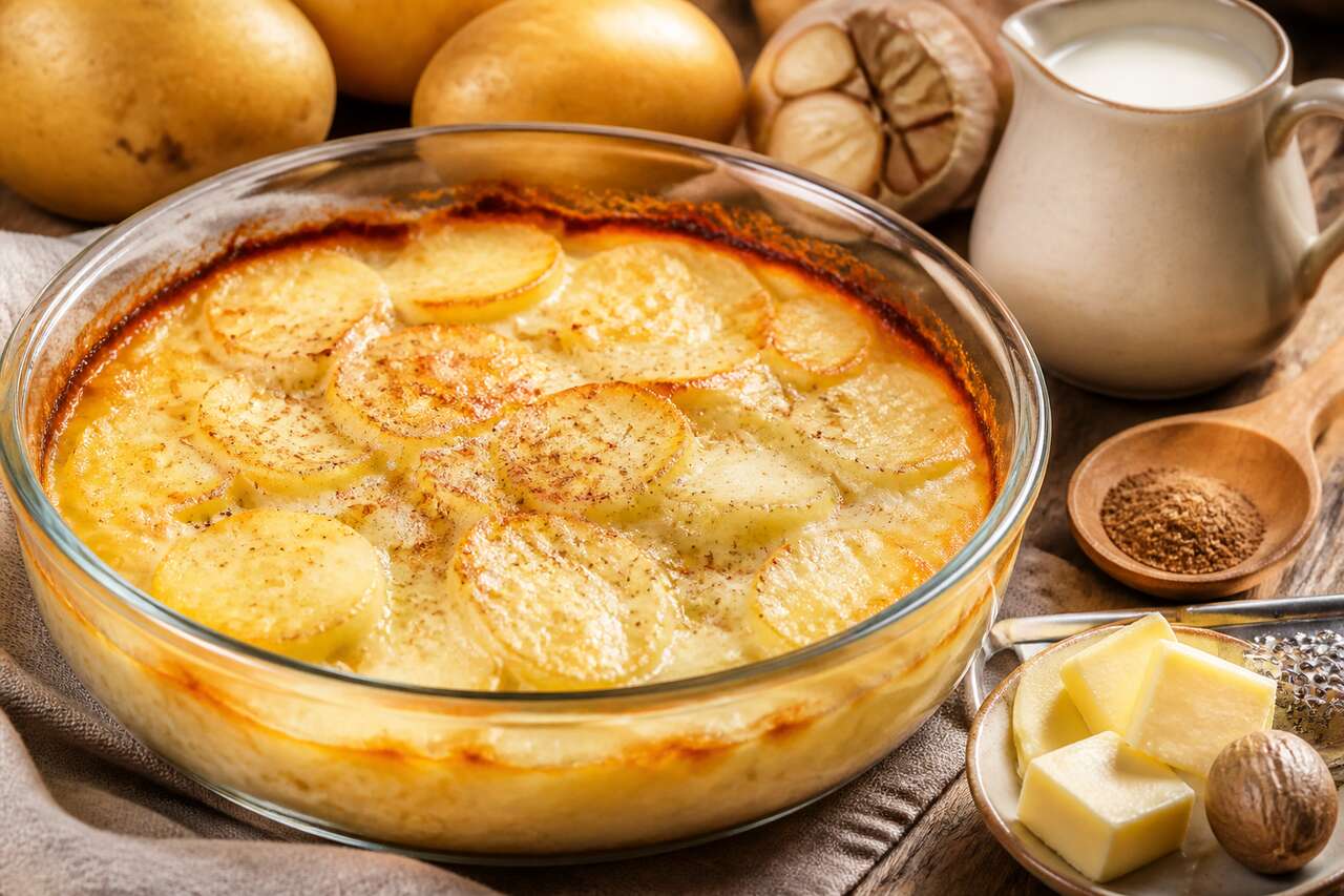 Gratin dauphinois micro-ondes : recette rapide et savoureuse