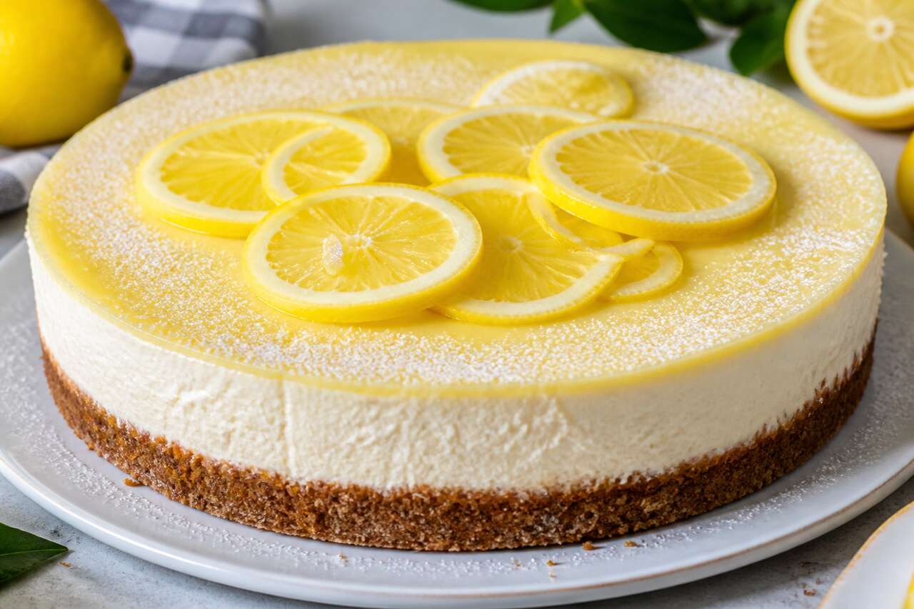 Cheesecake au citron : recette facile et délicieuse