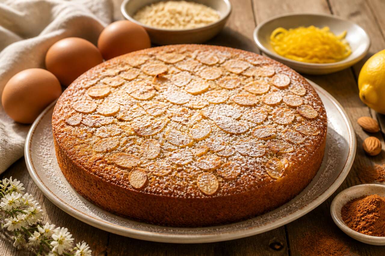 Gâteau espagnol aux amandes : recette facile et savoureuse