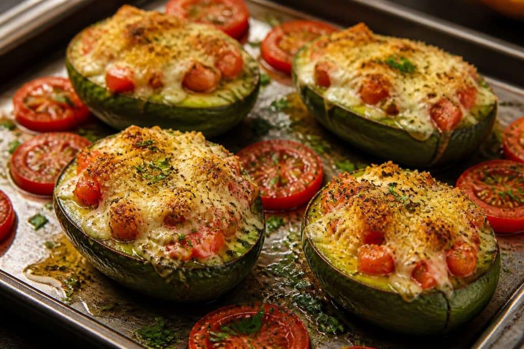 Avocat farci à la tomate et au fromage : la recette gourmande