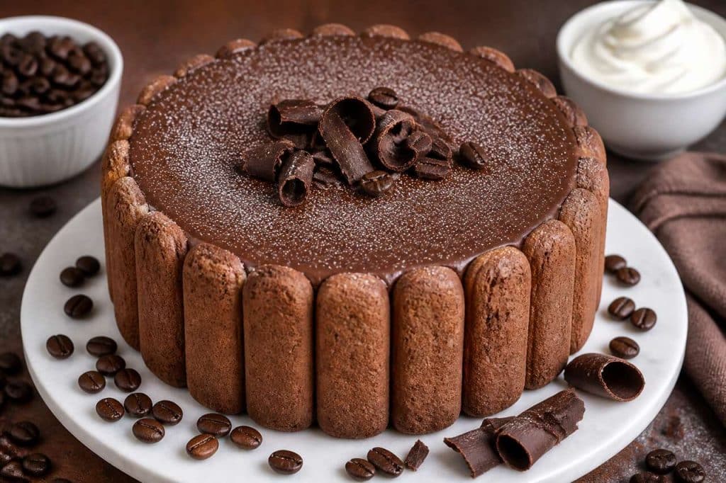 Charlotte au chocolat facile : recette gourmande