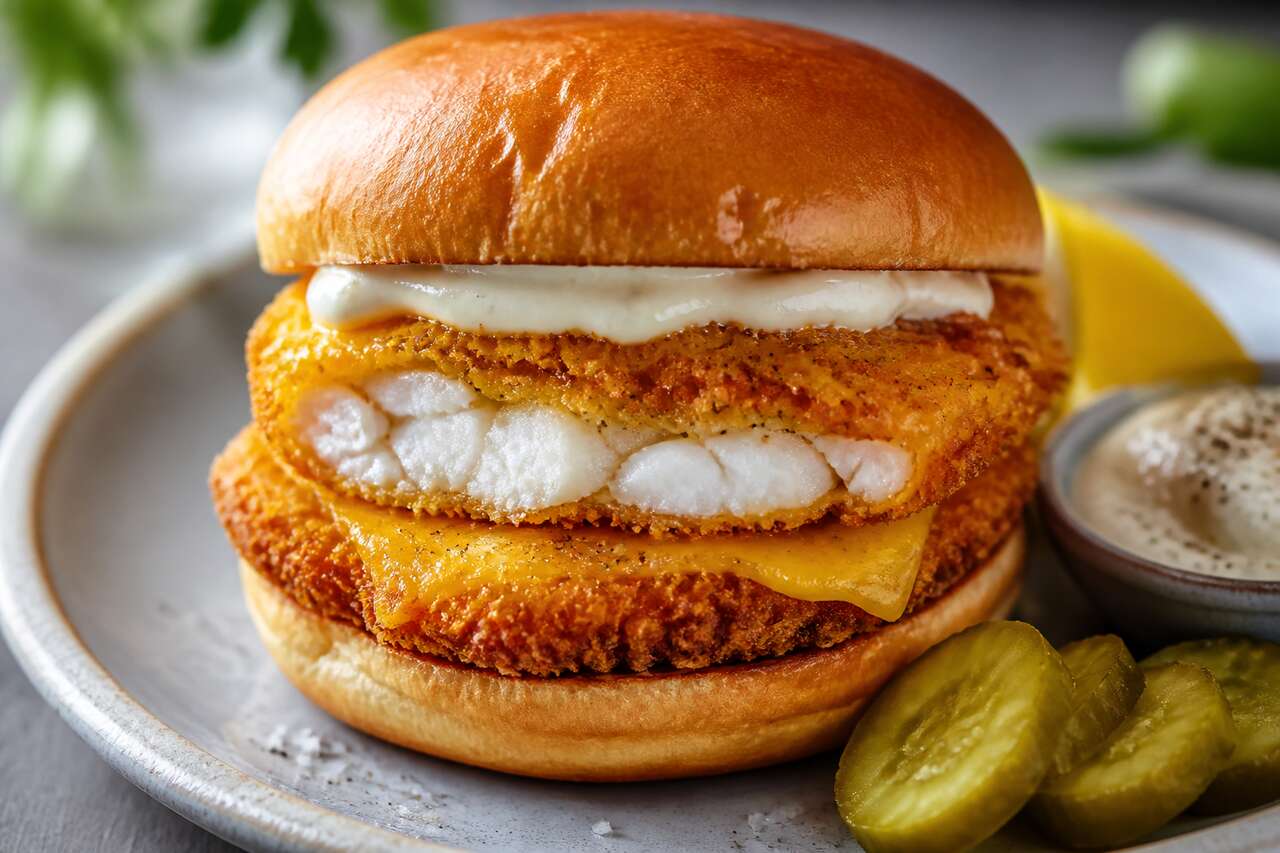 Burger au poisson et fromage : la recette savoureuse