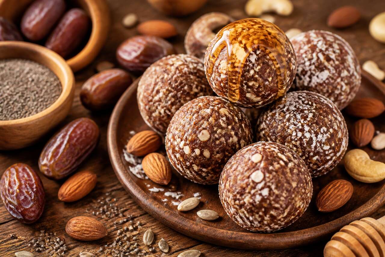 Boules énergie healthy : recette végétarienne pour le sport