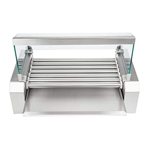 Découvrez le test complet du royal catering hot dog grill 7 rouleaux : une machine performante pour vos événements et restaurants, avec avis détaillé et caractéristiques techniques. 
