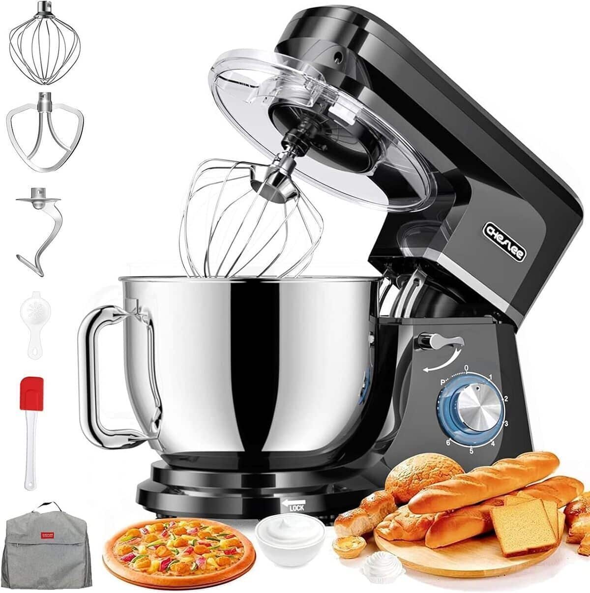 Test du cheflee robot pâtissier 1800W : puissance et polyvalence en cuisine