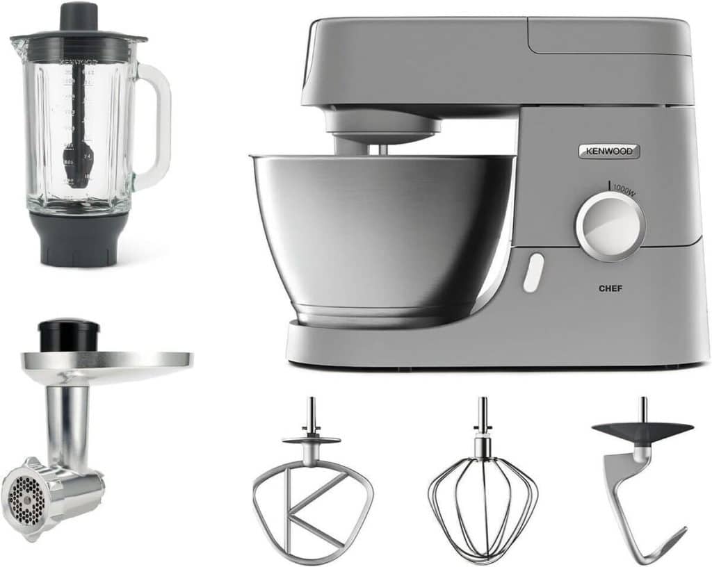 Test du robot culinaire Kenwood KVC3100S - multifonction argenté