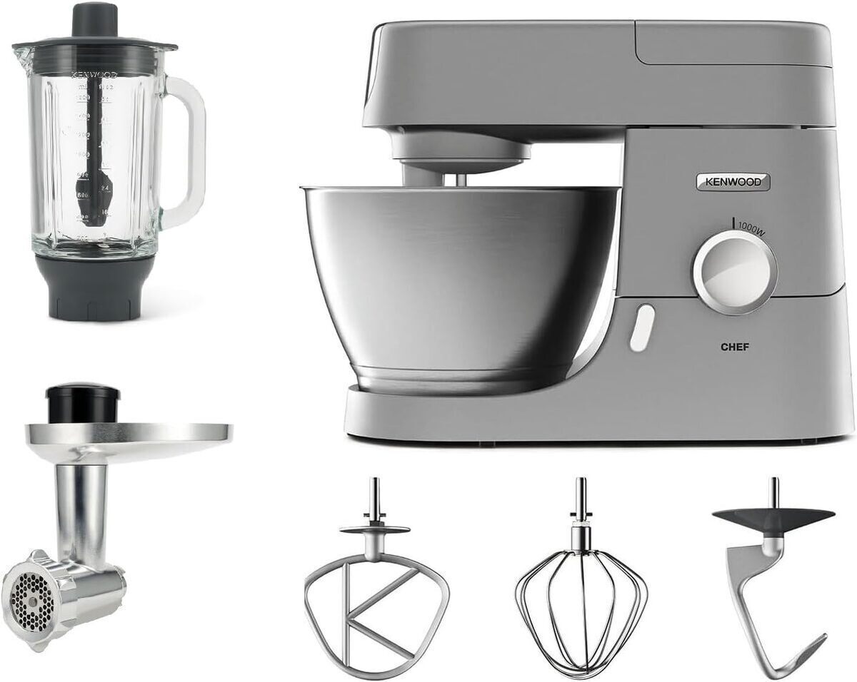 Test du robot culinaire Kenwood KVC3100S - multifonction argenté