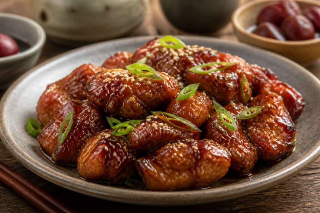 Poulet coréen Meshil au jus de prune : recette savoureuse