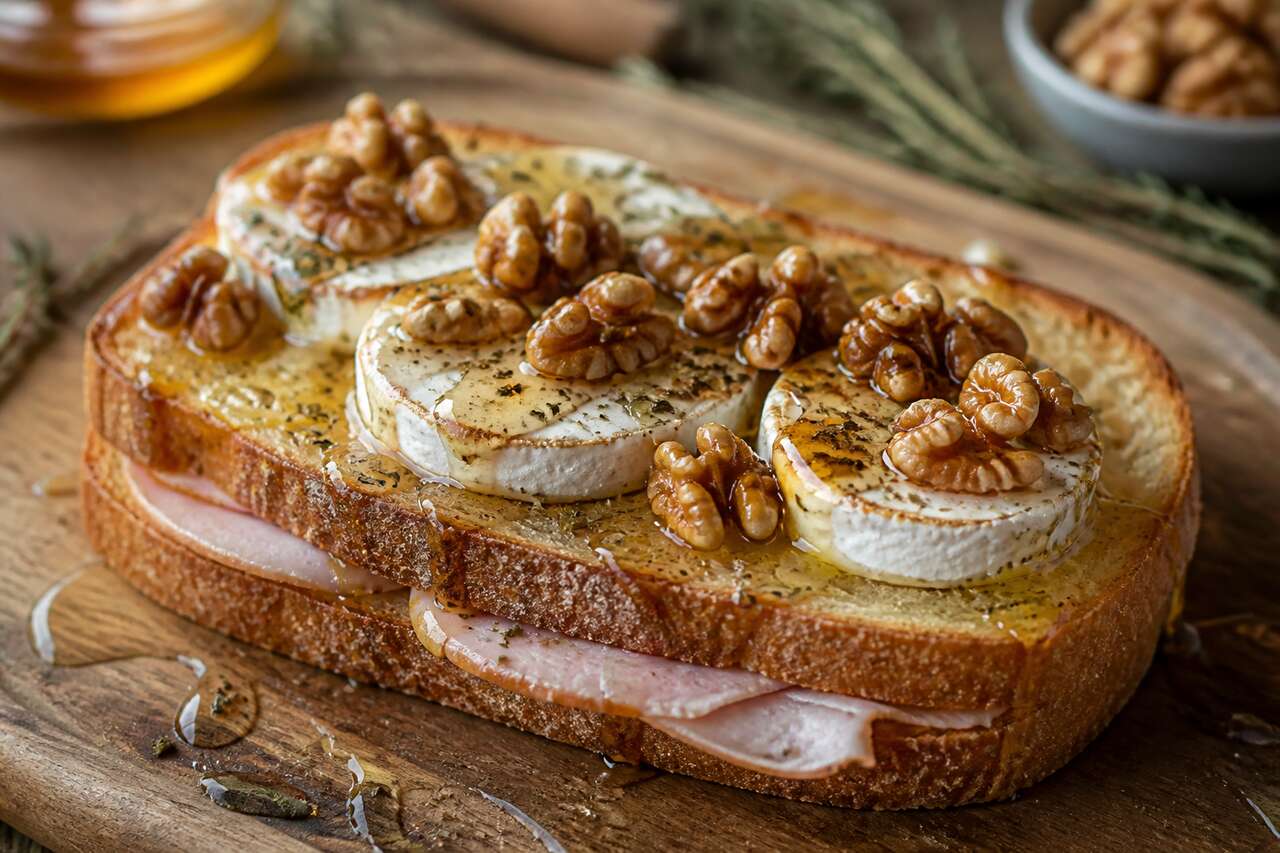 Croque-monsieur au fromage de chèvre frais : recette savoureuse