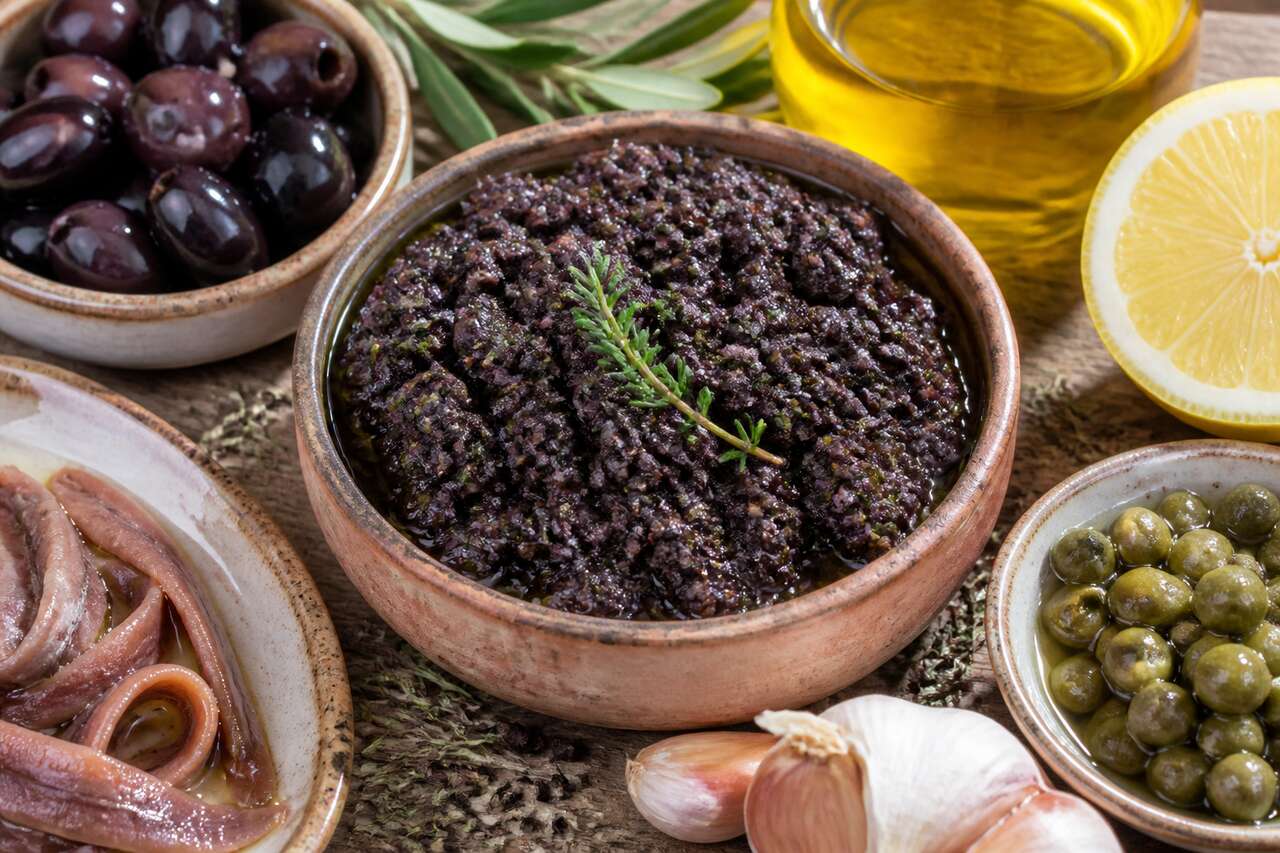Recette authentique de la tapenade noire maison