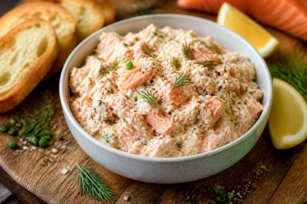 Rillettes de saumon au fromage frais : la recette facile et savoureuse