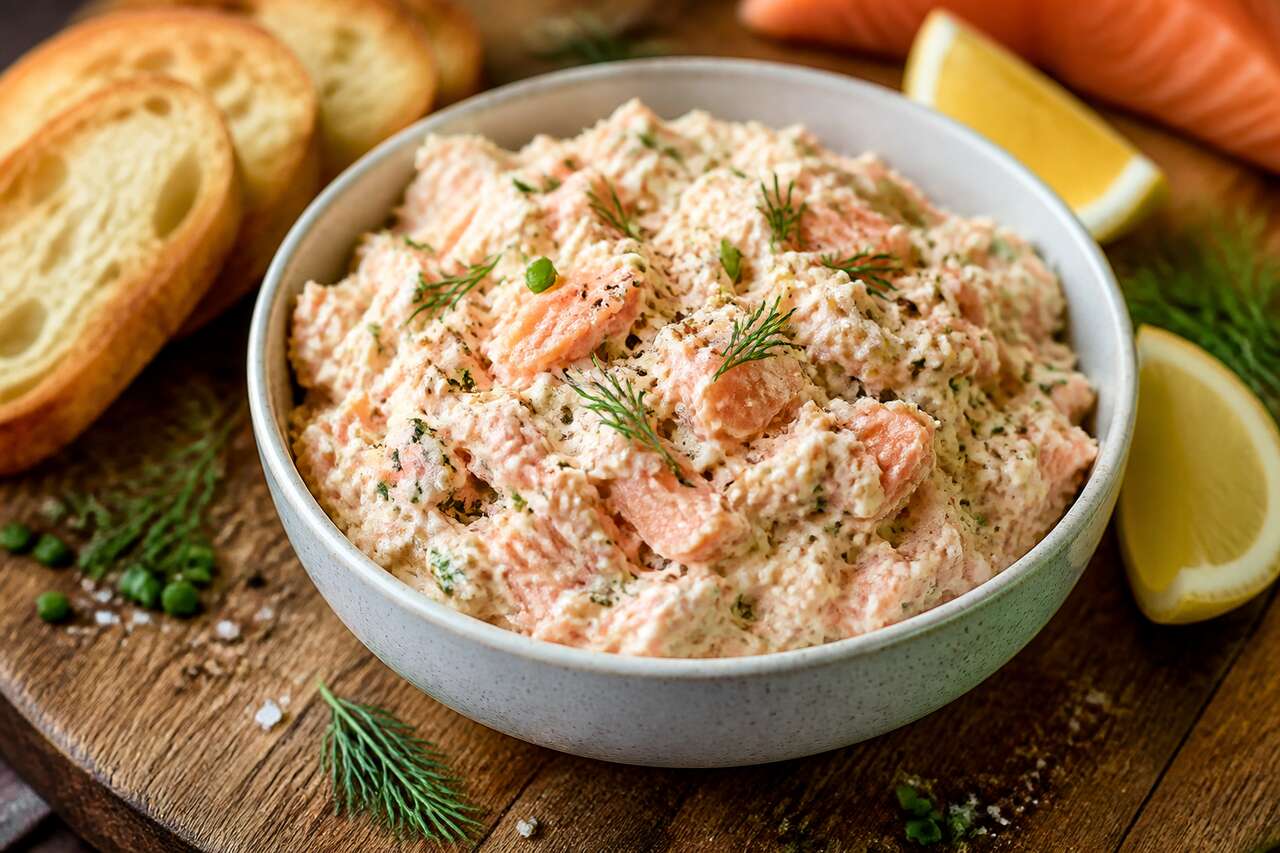 Rillettes de saumon au fromage frais : la recette facile et savoureuse