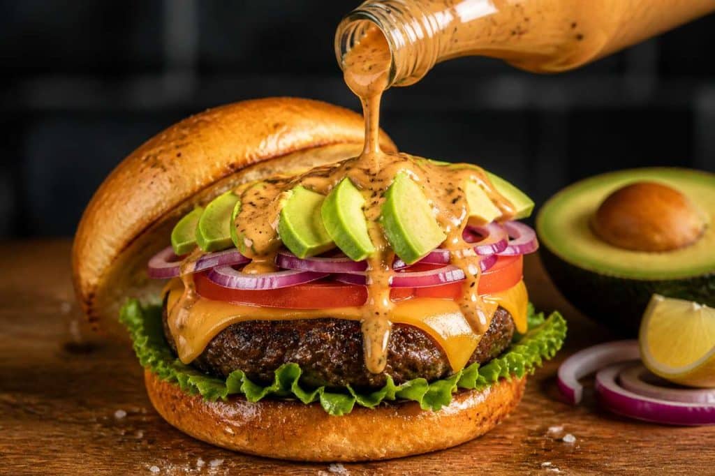 Burger avocat et fromage : recette savoureuse