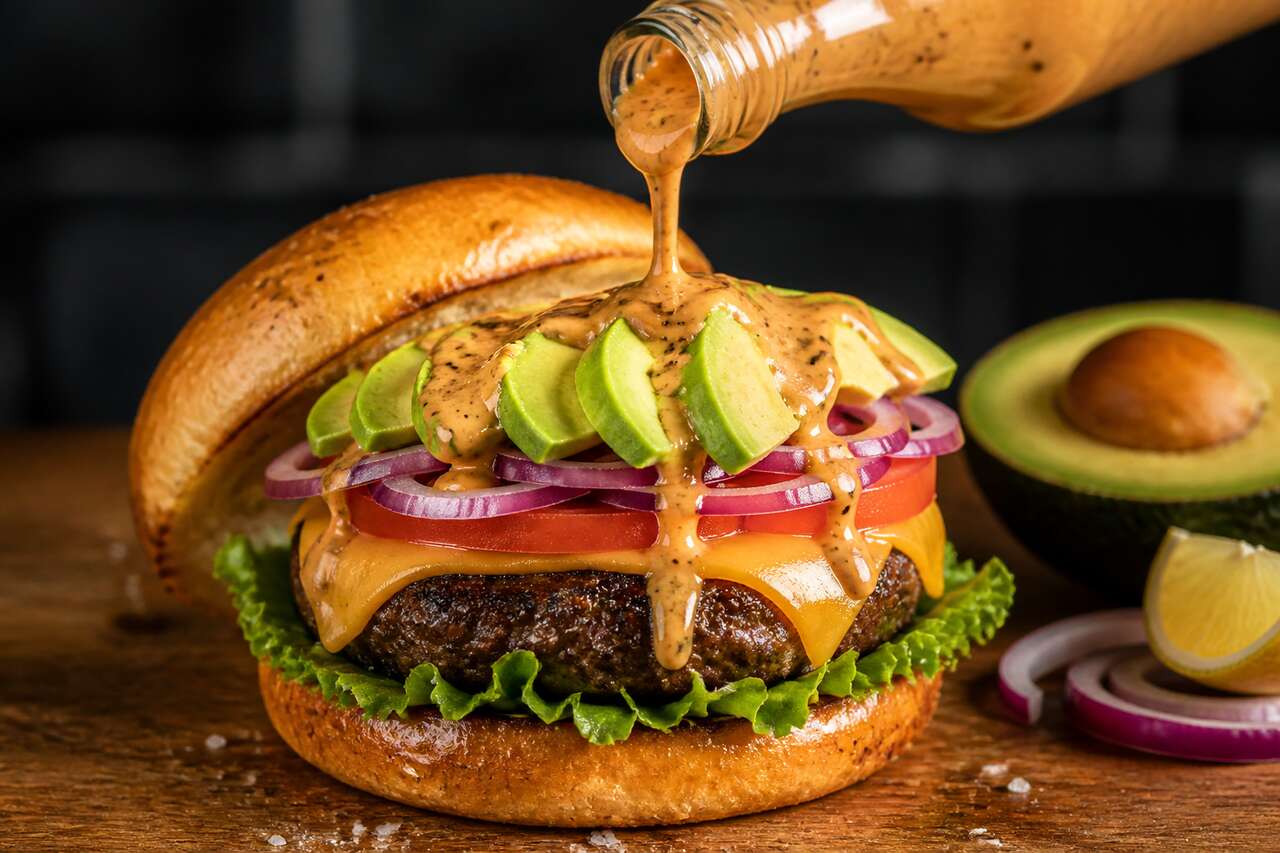 Burger avocat et fromage : recette savoureuse