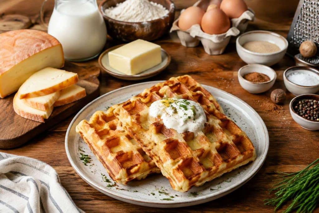 Recette de gaufre au Maroilles : un régal savoureux